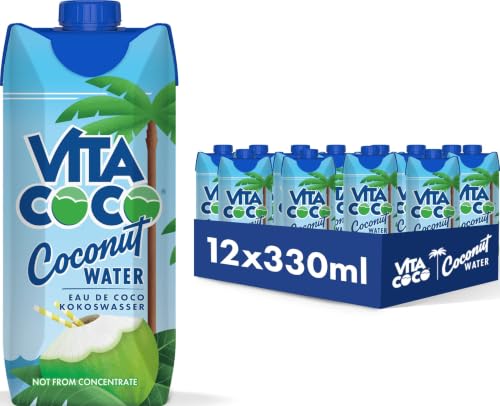 Vita Coco Original Coconut Water Multipack - 12x330ml - Rich in Vitamin C