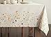 Maison d' Hermine Table Cloth Rectangle Table 100% Cotton 60 x 108 Inches Tablecloth Reusable Decorative Everyday Use for Dining Room, Farmhouse, Home, Party, Festive & Wedding Spring Summer - Colmar