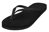 4How Men Flip Flop Sandal Black US Size 8 M