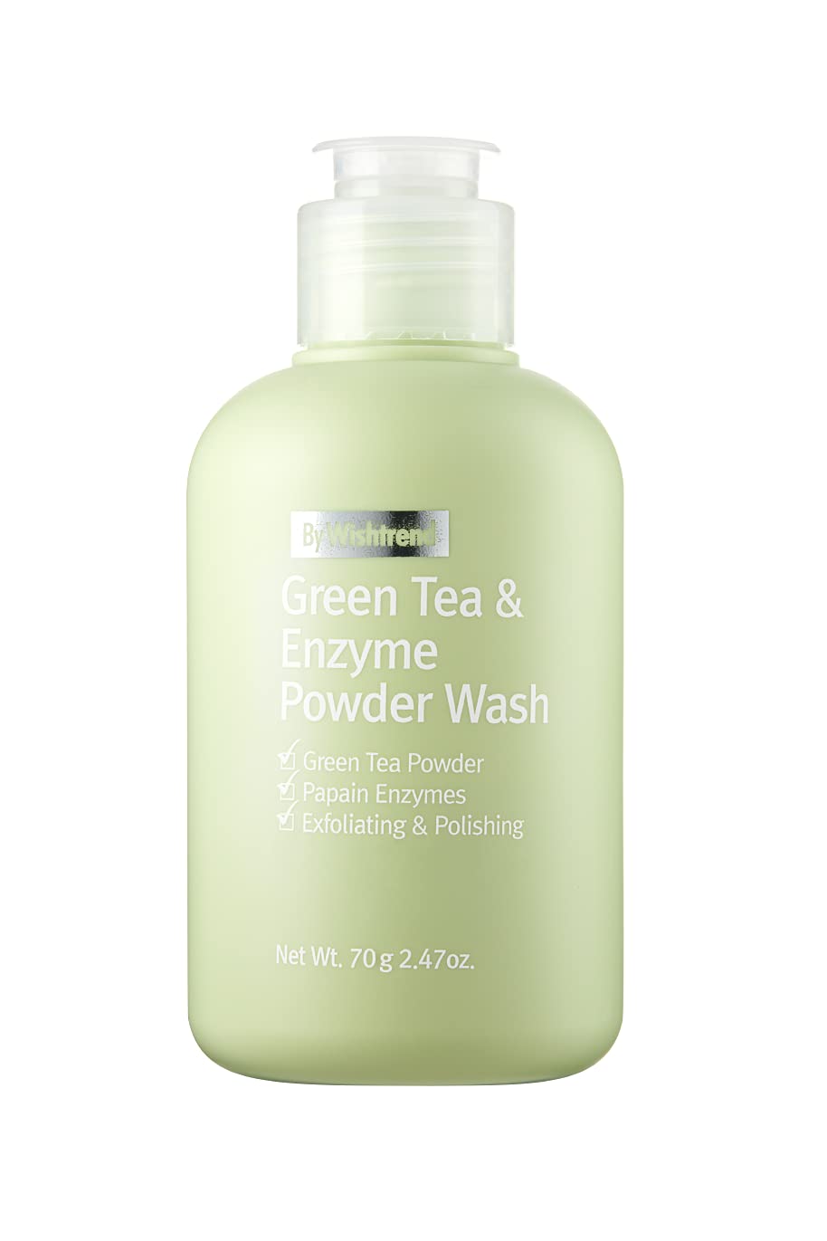 BY WISHTREND Green Tea&Enzyme Powder Wash 70g