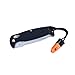 Ganzo G7412-OR-WS Folding Pocket Knife 440C Stainless Steel Blade G10 Anti-Slip Handle with Clip Axis Lock Camping Fishing Outdoor Folder Hunting Gear EDC Tool (Orange) with Whistle