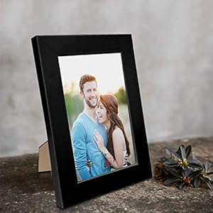 Art Street Synthetic Table/Wall Photo Frame for Home Decor (4″ X 6″, Black)