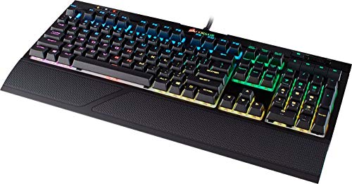 CORSAIR Strafe RGB MK.2 Mechanical Gaming Keyboard - USB Passthrough - Linear and Quiet - Cherry MX Red Switch - RGB LED… - Image 3