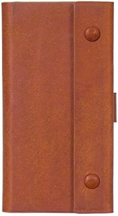 EBLOUIR Multi Card Pockets Magnetic Closure design Modern Snap Wallet iPhone 7 Cases Camel