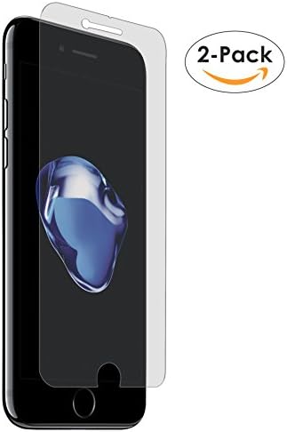iPhone 8 Plus / 7 Plus / 6 Plus Screen Protector Glass [2-Pack] 5.5" by miaim
