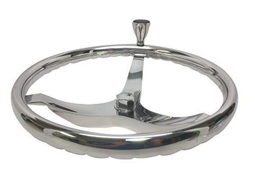 Pactrade-Marine-Boat-3-Spoke-SS-Steering-Wheel-Turning-Knob-Finger-Grips-Nut-Cap Pactrade-Marine-Boat-3-Spoke-SS-Steering-Wheel-Turning-Knob-Finger-Grips-Nut-Cap