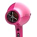 Xtava Professional Ionic Hair Dryer - Peony Pink Salon Blow Dryer - Turbo Travel Hair Dryer with Attachment Nozzle - Compact Lightweight 1875 Watt Powerful Iron Blowdryer Best for Frizz Free Results