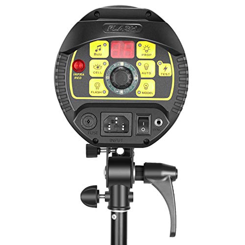 Neewer 800W Photo Studio Strobe Flash and Softbox Lighting Kit (2)400W