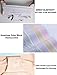 QOVOQ Women's Underwear Cotton Seamless Underpants Briefs Soft Breathable Middle Waist Panties Pack (Color01Pack5, US Size M=Tag Size XL)