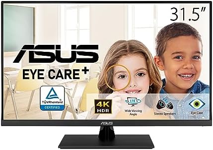 Amazon.com: ASUS 31.5” 4K HDR Monitor (VP32UQ) - UHD (3840 x 2160 
