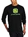 John Deere NCAA Mens Trademark Logo Core Long Sleeve Tee