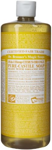 Dr Bonners 83860 Citrus Castile Liquid Soap