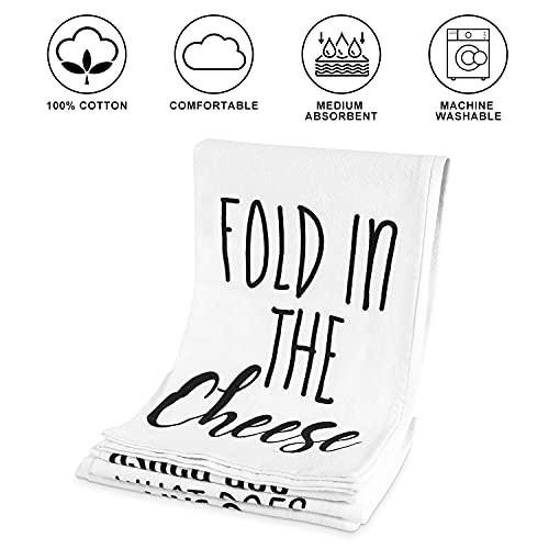 Vastsea Funny Kitchen Towels SetFunny Flour Sack Dish Towels