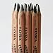Lyra B Pencils Short Triangular Grip Graphite Pencil, Beginner Pencils, Tri-write Triangular Pencils, 6 Pcs.