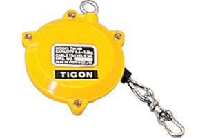 MIJIN Tigon TW-00 Spring Balancer, Tool Balancer with Steel Cable, (Load Capacity: 0.5-1.5 kg/1.1-3.3 lbs)