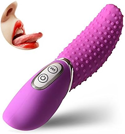 Noiseless and Wireless Women's Tongue Toys Oral Tongue Simulator, Waterproof 7-Frequency Multi Speed Vibration Female Licking Toys