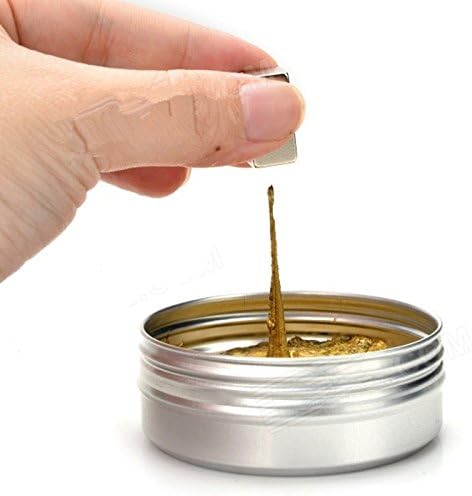INWISH Magnetic Putty, Super Space Silly Putty Toy, Fun Birthday Party Favors, 3 Oz, Golden