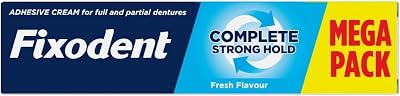Fixodent Complete Denture Adhesive Fresh Flavor 70g for Full & Partial Dentures