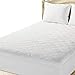 The Grand Hotel Collection Queen Size Mattress Pad - Thin, Lightweight, and Breathable Mattress Pad - Ideal for Hot Sleepers & Plush Mattresses - Deep Pocket Fits up to 18