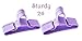24 Sturdy Lavender Hangers- Fits 18 Inch Doll Clothes