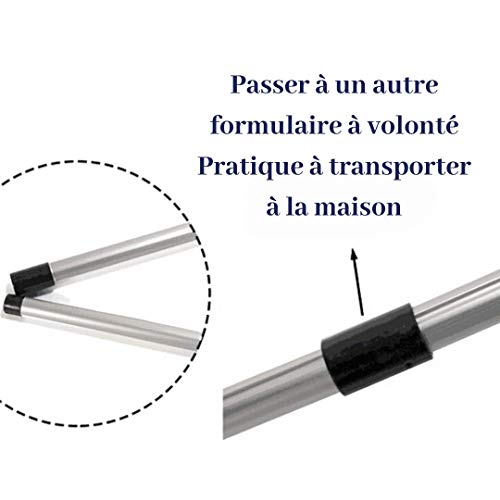 Greiferwerkzeug Leitergreifer Aluminiumgreifer Mit drehbarem Gummigreifer Langarmverlängerung, für Müll/Müll/Müllsammler… – Bild 6