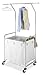 Whitmor Commercial Rolling Laundry Center with Removable Liner and Heavy Duty Wheels
