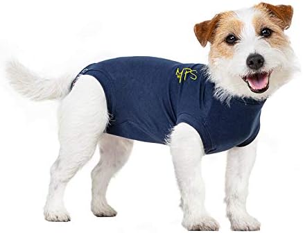 MPS Medical Pet Shirt Dog XXX-Small Blue Surgery Recovery Suit