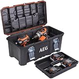 AEG Storage Box 21x11x10 Inches Sealed Metal Clasps view 3