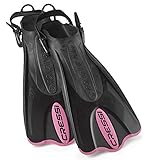 Cressi Palau Short Lightweight Adjustable Swim Snorkeling Fin, Designed and Manufactured in Italy