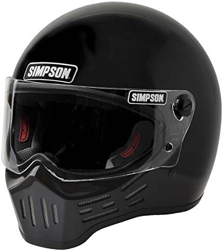 Amazon Simpson シンプソン M30 Bandit Helmet 17モデル ヘルメット ブラック M 57 58cm オフロード 車 バイク