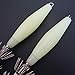 2x 8inch Luminous Squid Egi Jigs Fishing Lures Baits Stainless Steel Squid Hooks