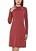 Vessos Women Long Sleeve Loose Dress Knitting Sexy Casual Shirt Dresses