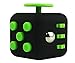 Fun Cube Relieves Stress And Anxiety Fidget Toy for Children and Adults (Black/Green)