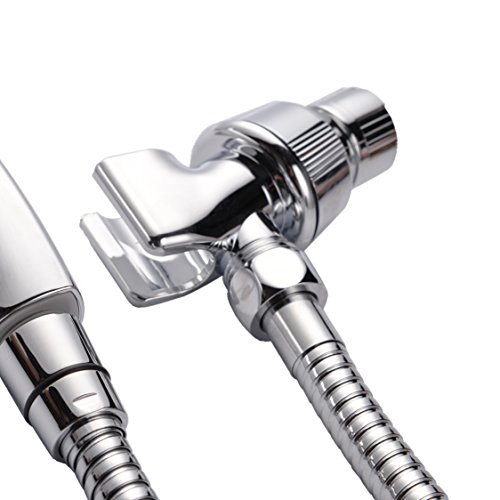 YOO.MEE On Wall Mount Handheld shower head Holder Bracket, Chrome