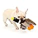 Dogloveit Mallard Duck Squeaky Dog Toys for Small Dogs Plush Dog Toys, 12-inch