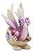 Ebros February Birthstone Dragon Egg Statue 5.5