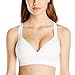 Jockey Women's Activewear Mid Impact Molded Cup Seamless Sports Bra, White, L