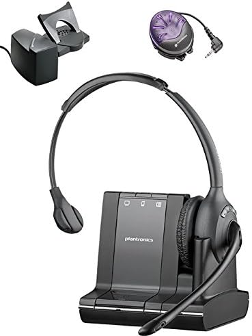 Plantronics Savi W710 Wireless Headset Bundle with Lifter, and Busy Light (Certified Refurbished)