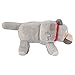 JINX Minecraft Wolf Plush Stuffed Toy, Gray, 15