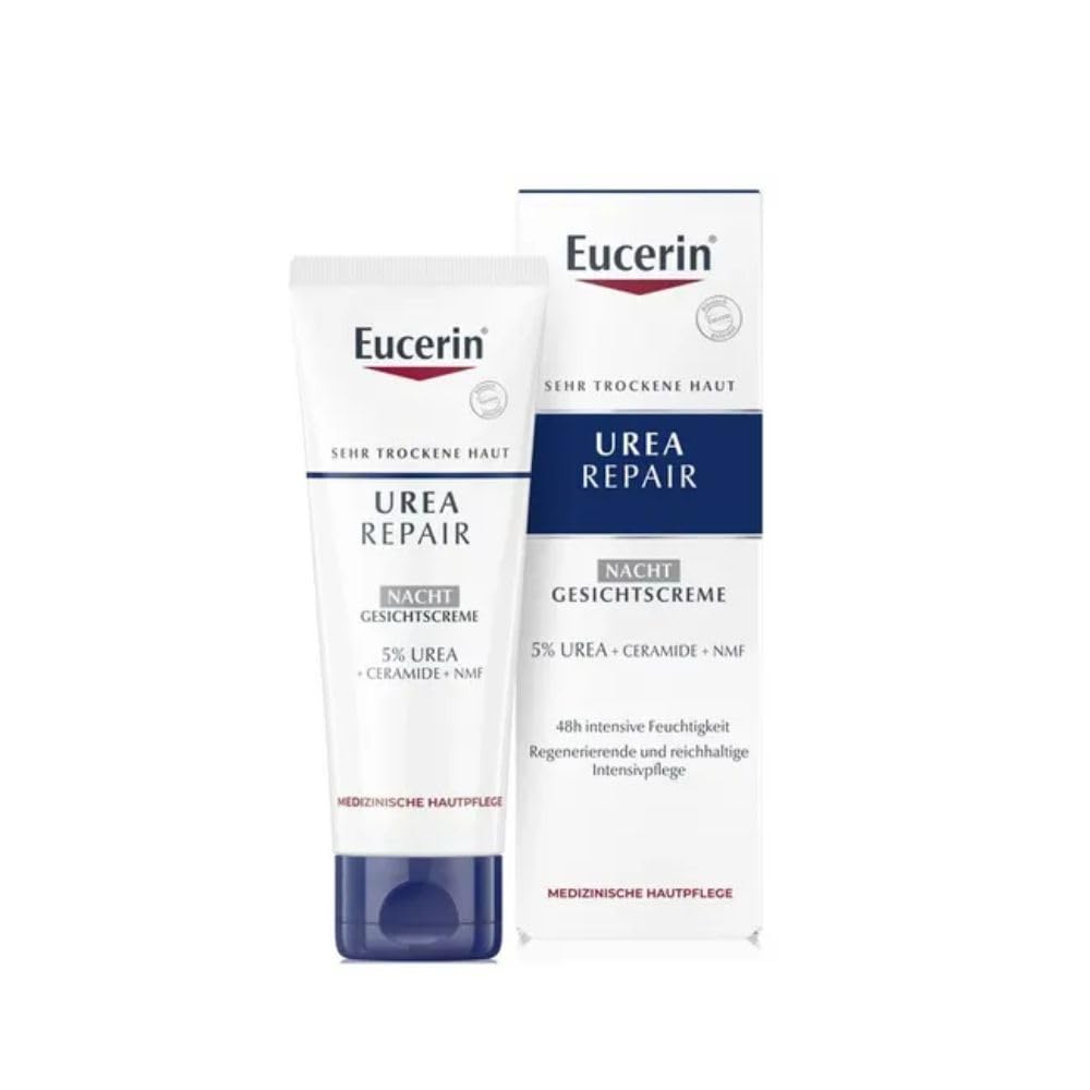 Eucerin Urea Repair 5% Nacht Gesichtscreme, 50 ml Cream