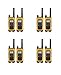 Motorola Talkabout T400 Two-Way Radios Weatherproof PTT IVOX Eco Smart Walkie Talkies 8-PACK