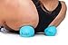 Massage Therapy Balls By ActiveProZone ● Best 4 Deep Pressure, Trigger Point, Myofascial Release & Physical Therapy ● Used in Yoga, Pilates ● Instant Tension & Pain Relief ● Relax Sore Muscles ● Set of 2 Extra Firm Rubber Balls Sized ø2¾ʺ w/Mesh bag