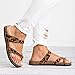 KOKOBUY Women’s Gladiator Sandals, Casual Ankle Buckle Strap Flat Slides, Summer Beach Shoes Flip-Flops