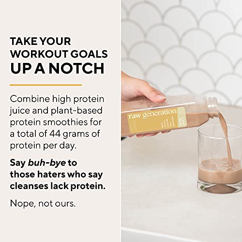 3Day Protein Cleanse by Raw Generation® High Protein Juice Cleanse