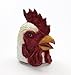 Forum Novelties Adult Deluxe Latex Animal Mask, Rooster
