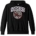 NBA Ultra Game Men's Fleece Hoodie Pullover Sweatshirt Primo Metallic, Black, ,