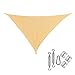 Rainleaf 16' x 16' x 23' Sun Shade Sail Canopy Right Triangle Sail Shade with Hardware Kit for Patio Garden Outdoor, 3nd Generation, Desert Sand