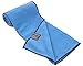 Long Microfiber Towel By Soak Up. Yoga, Gym, Beach, and Travel. Multipurpose Quick Dry Super Absorbent, Slip Resistant, Anti-Bacterial, Lightweight (Blue, 26