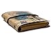 FX Classic Vintage Style Journal Writing Leather Refillable Spiral Notebook 7.5 x 5.8 Inches as Art Sketchbook, Travel Diary Book (Color-2)