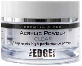 The Edge Premium Blend Acrylic Powder, Clear 8 g